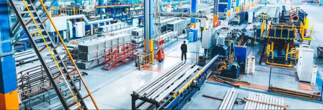 Industrial facility interior